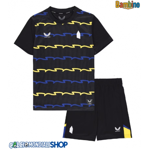 Maglie da calcio Everton Terza Maglia Bambino 2025-26 Manica Corta + Pantaloni corti)